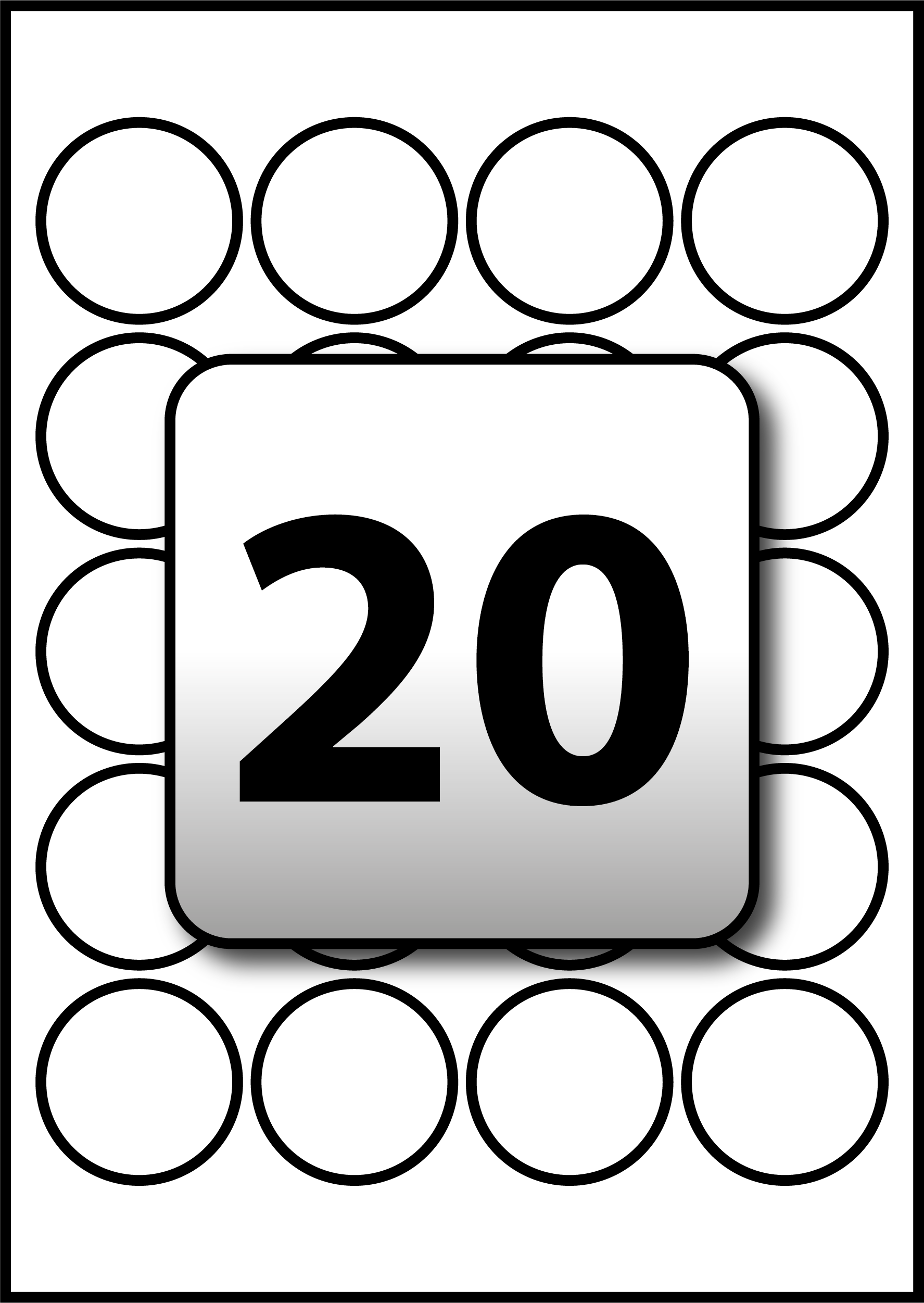 28 2 Inch Round Label Template 20 Per Sheet Labels Ideas For You